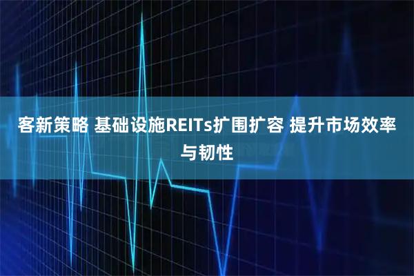 客新策略 基础设施REITs扩围扩容 提升市场效率与韧性