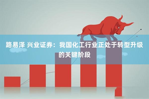 路易泽 兴业证券：我国化工行业正处于转型升级的关键阶段